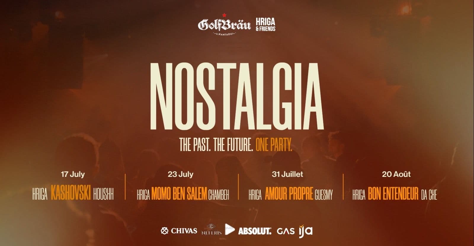NOSTALGIA #1 w/KASHOVSKI / HRIGA / HOUCH