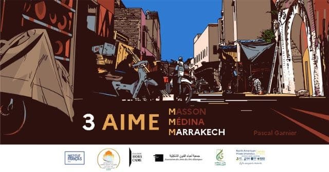 3 Aime : Masson, Médina, Marrakech