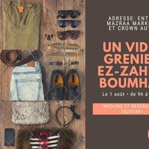 Vide Grenier Ezzahra - Boumhal