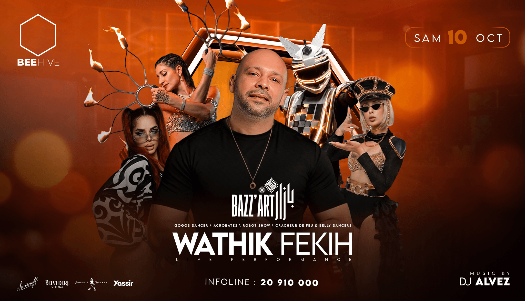 Wathik Fekih & Bazz Art Show
