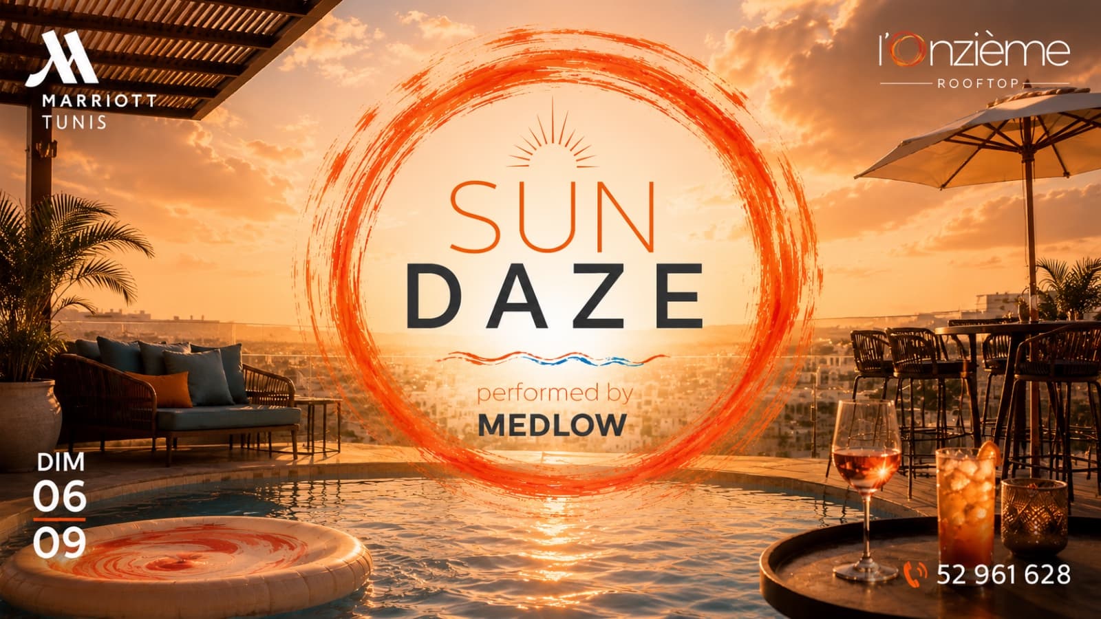SunDaze @ l Onzieme Rooftop