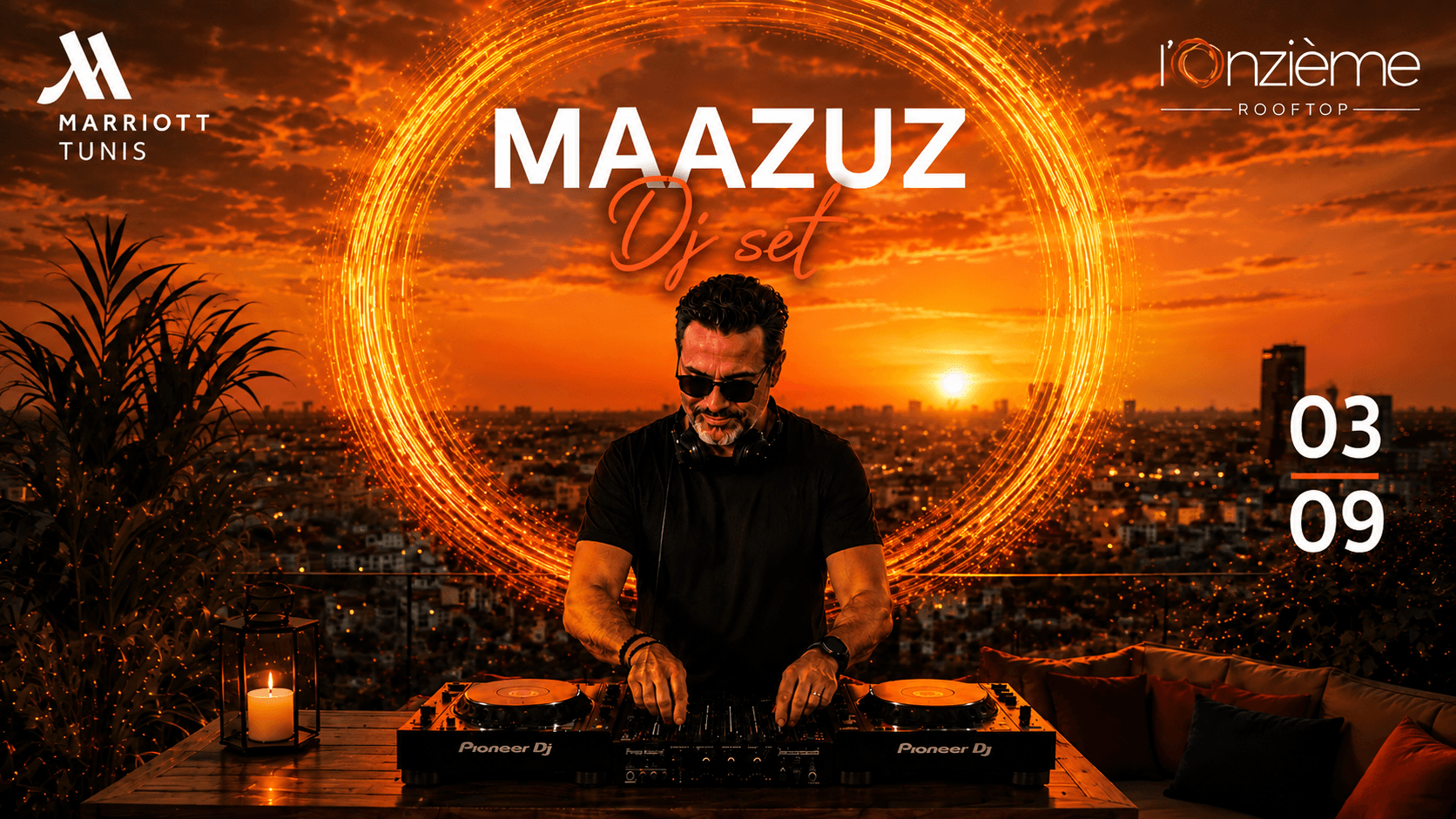 Maazuz Dj Set @ L'Onzième Rooftop