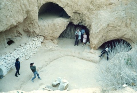 Troglodyte homes in Matmata