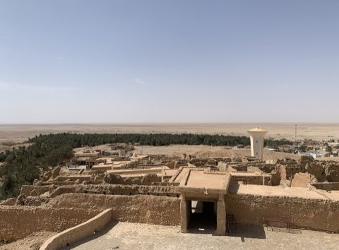 The abandoned old village of Chebika