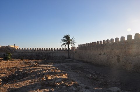 Walls of the Kelibia fort