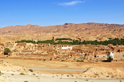 Old Tamerza, abandoned after the 1969 floods