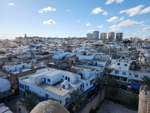 View from the ribat over the medina