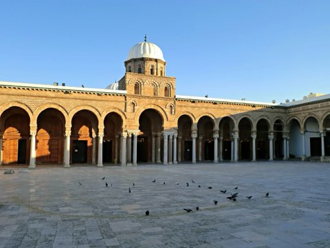 Courtyard of the Zaytuna Mosque