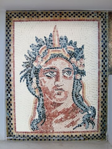 Roman mosaic in the Bardo collection