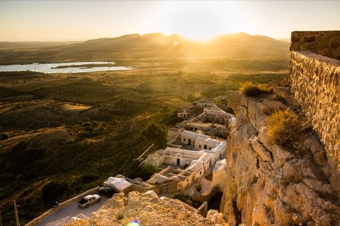 Sunset from the top of Takrouna