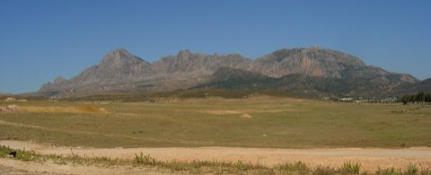 Jebel Zaghouan seen from Zriba